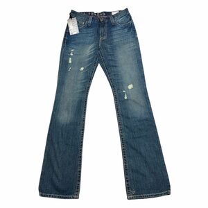 SOUTHERN THREAD NWT Low Rise The Grayson Slim Fit Bootcut Jeans 31 XLong